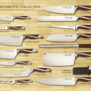 MULLER 24 PC Knife Set with Knife Case - CanAm Wellness